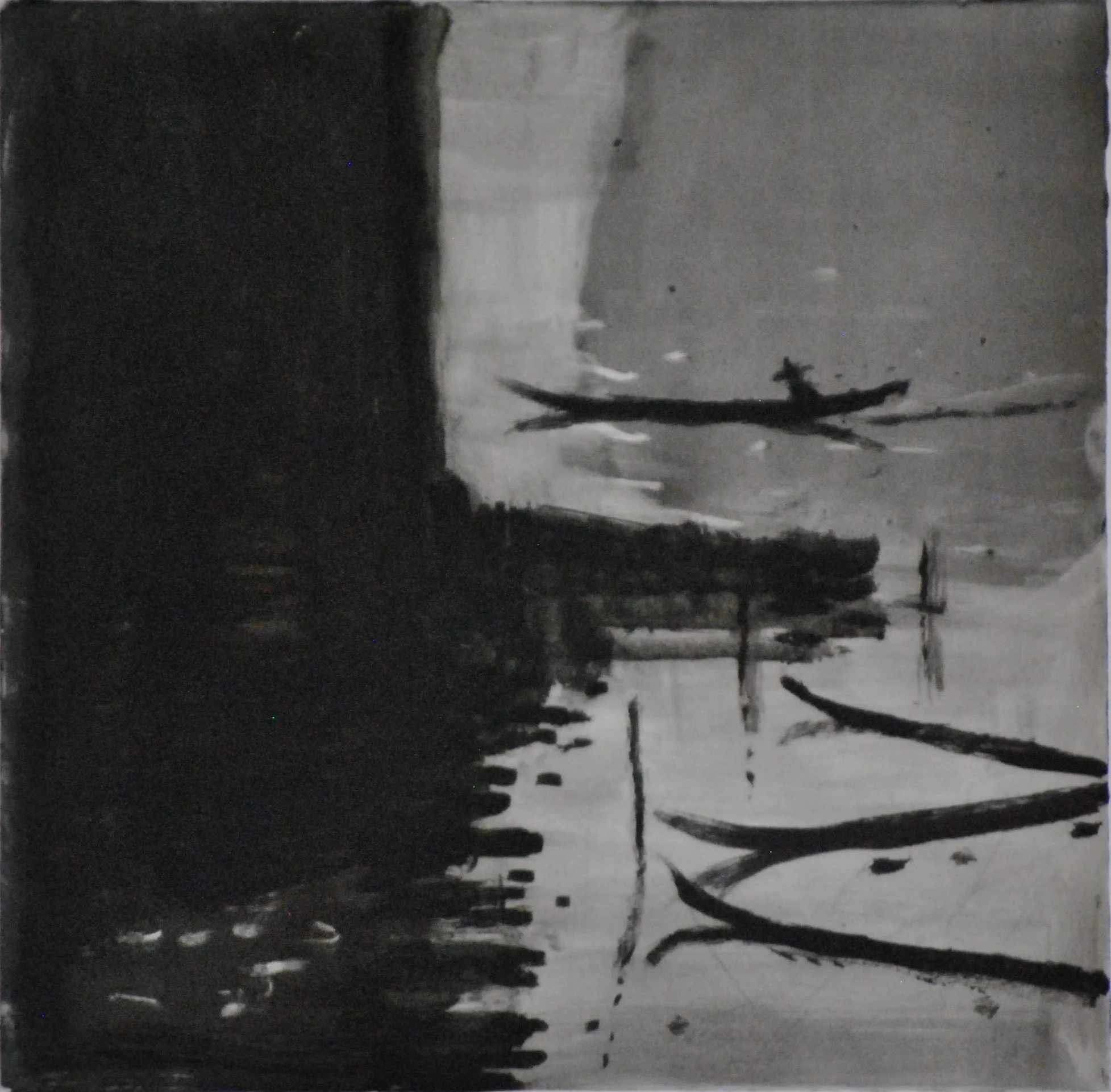 HUÍDA (Monotipo s/Papel)