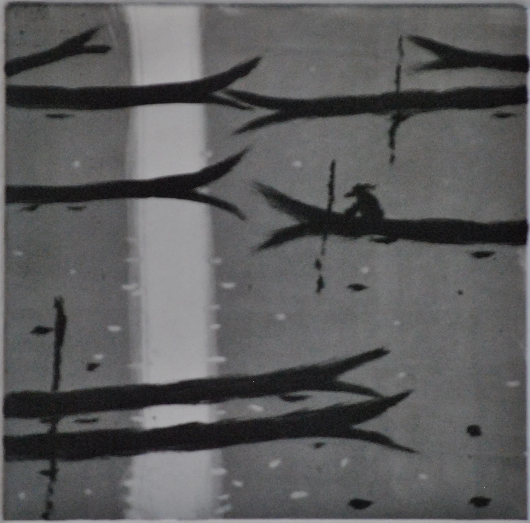 FINAL DEL DÍA (Monotipo s/Papel)