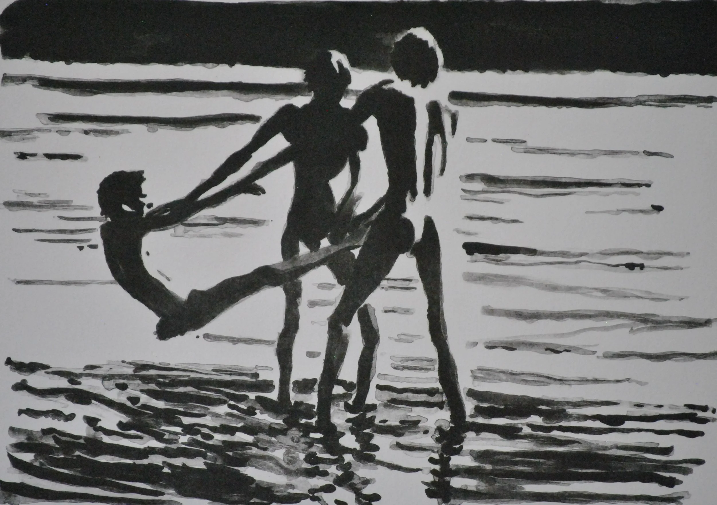 SALVAJES II (Aluminografía)