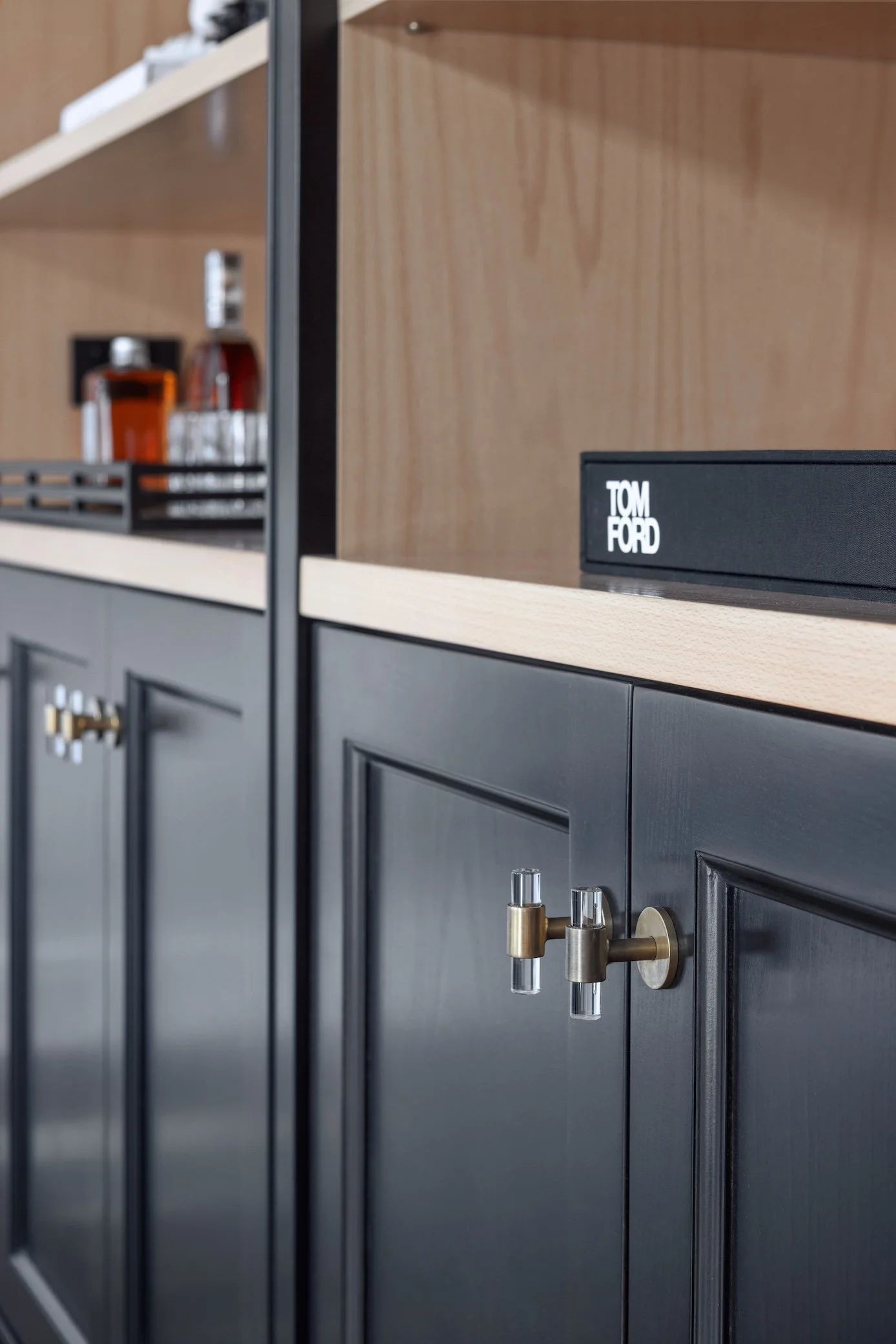 Bespoke custom cabinetry designed for a Perth home by Sherwood Furniture.