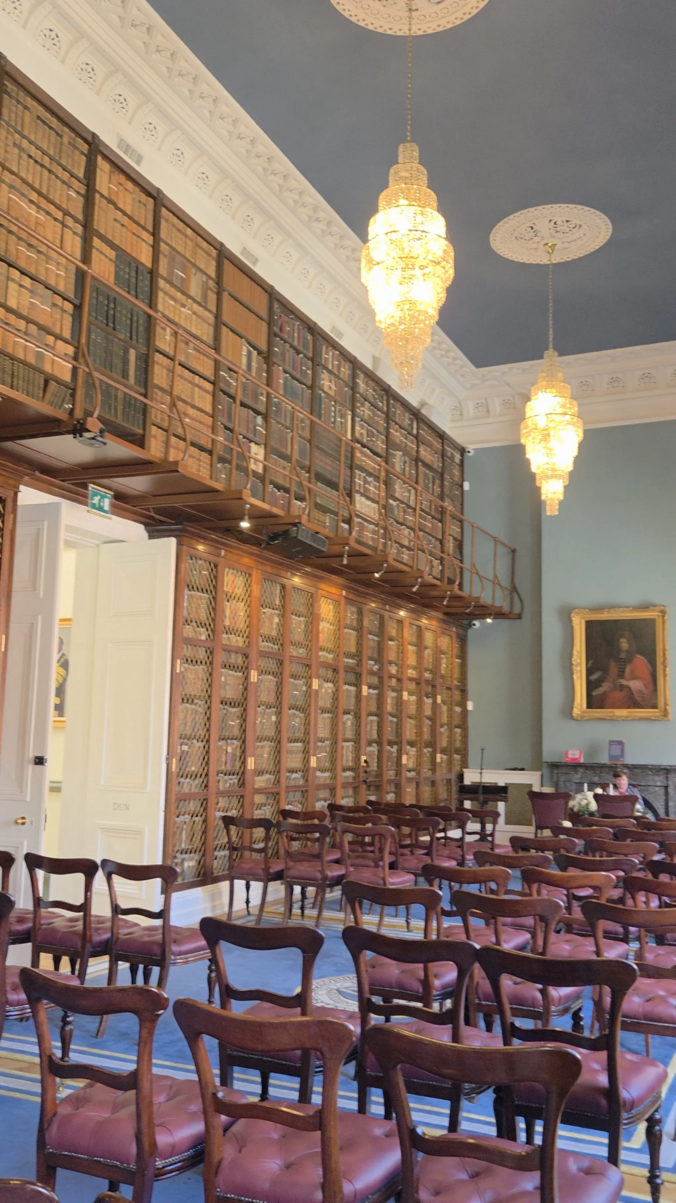 Dun's Library, Royal College of Physicians of Ireland, Dublin.