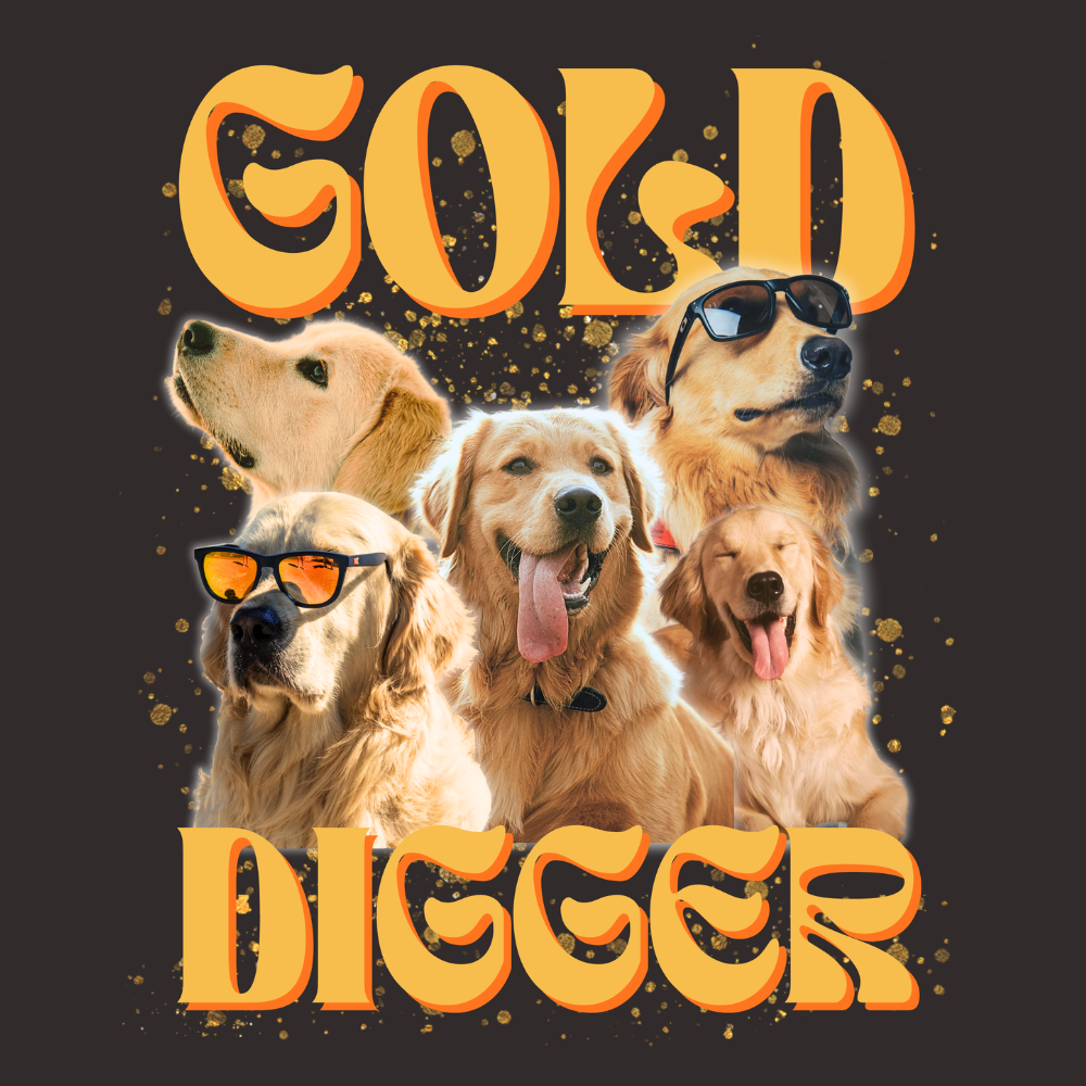 Gold Digger Retriever | Unisex Softstyle T-shirt