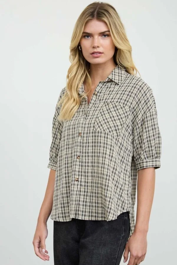Hailey Plaid Shirt
