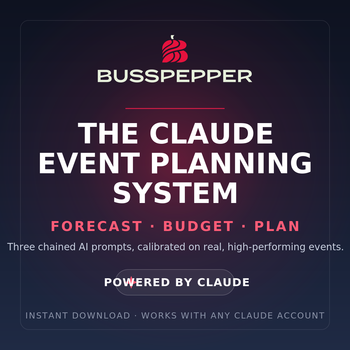 The Claude Event Planning System