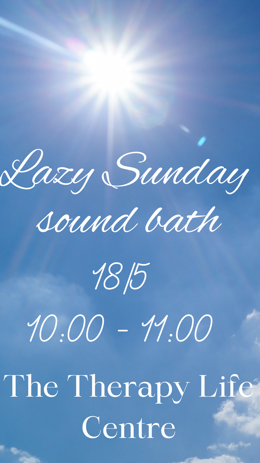 Lazy Sunday with Claire Dauncey