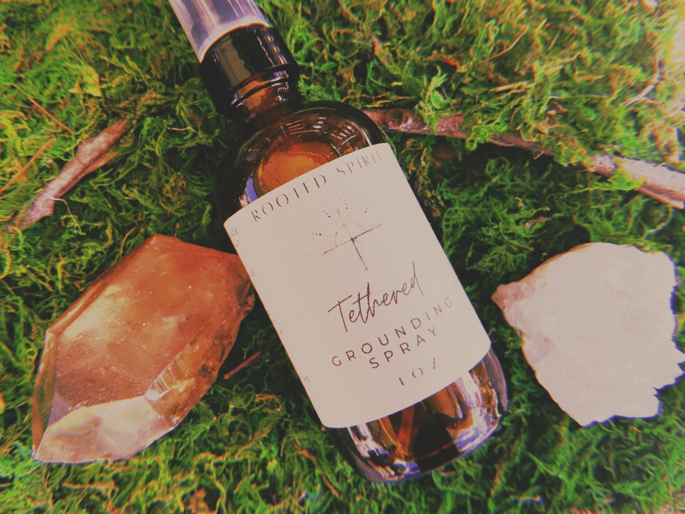 Tethered ~ Grounding Spray
