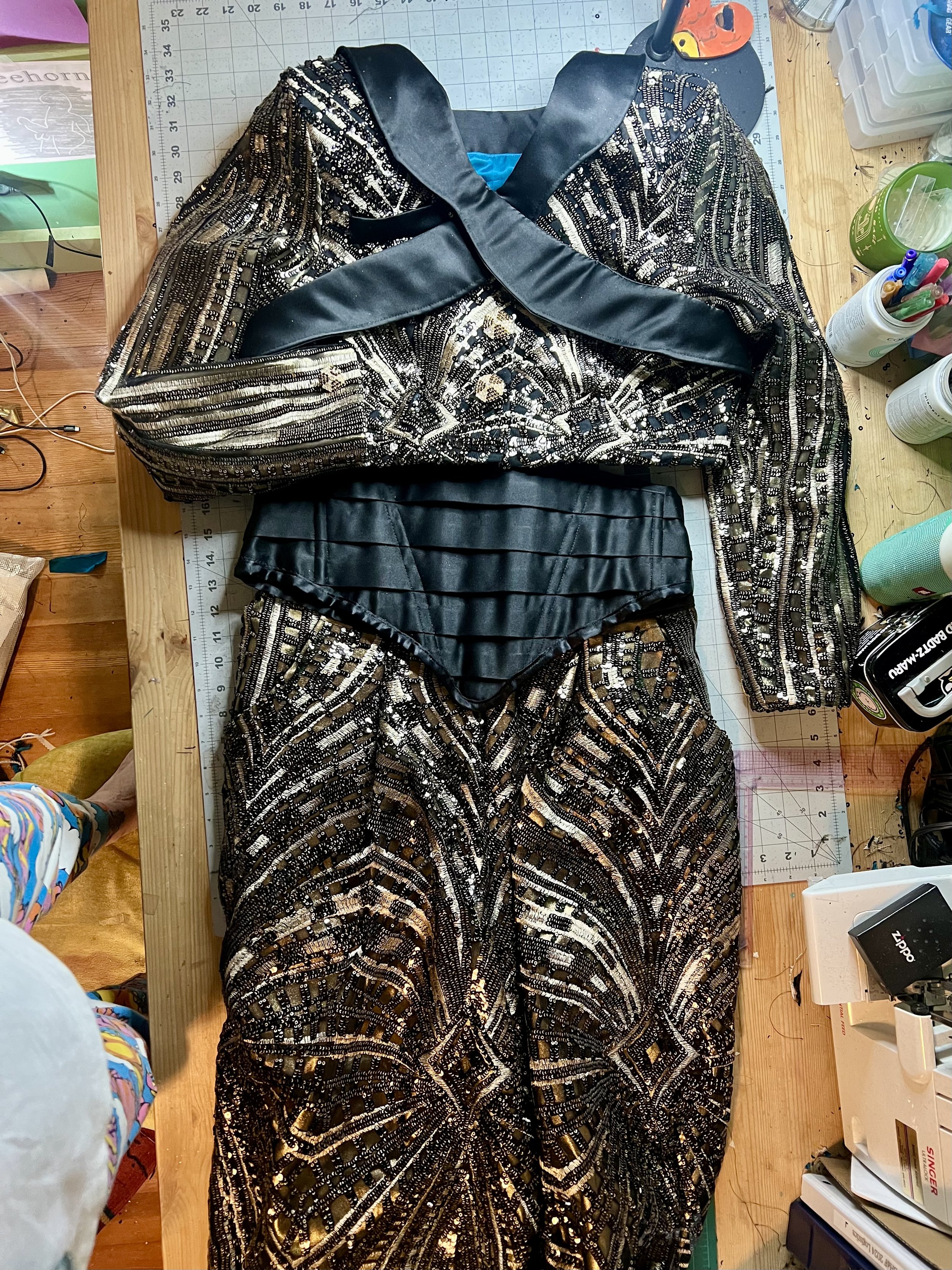 Art Deco Tuxedo