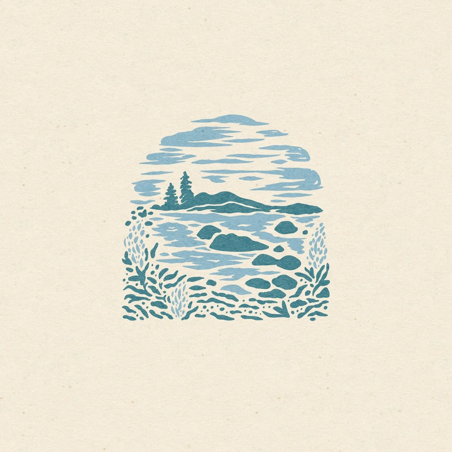 ✨ M A I N E 🌊

Unused concept for a very special Maine gift shop. 🌲

Not the selected route &mdash; but part of the exploration that helps the final brand get where it needs to go!

I love that salty, sun-washed, peak-summer feeling &mdash; a littl