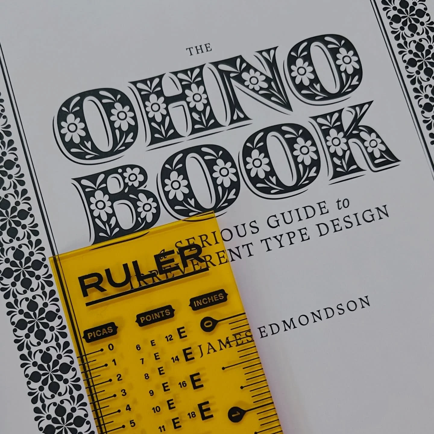 Doubling down on the type nerd agenda, courtesy of @ohnotypeco + @hoodzpahdesign ✨