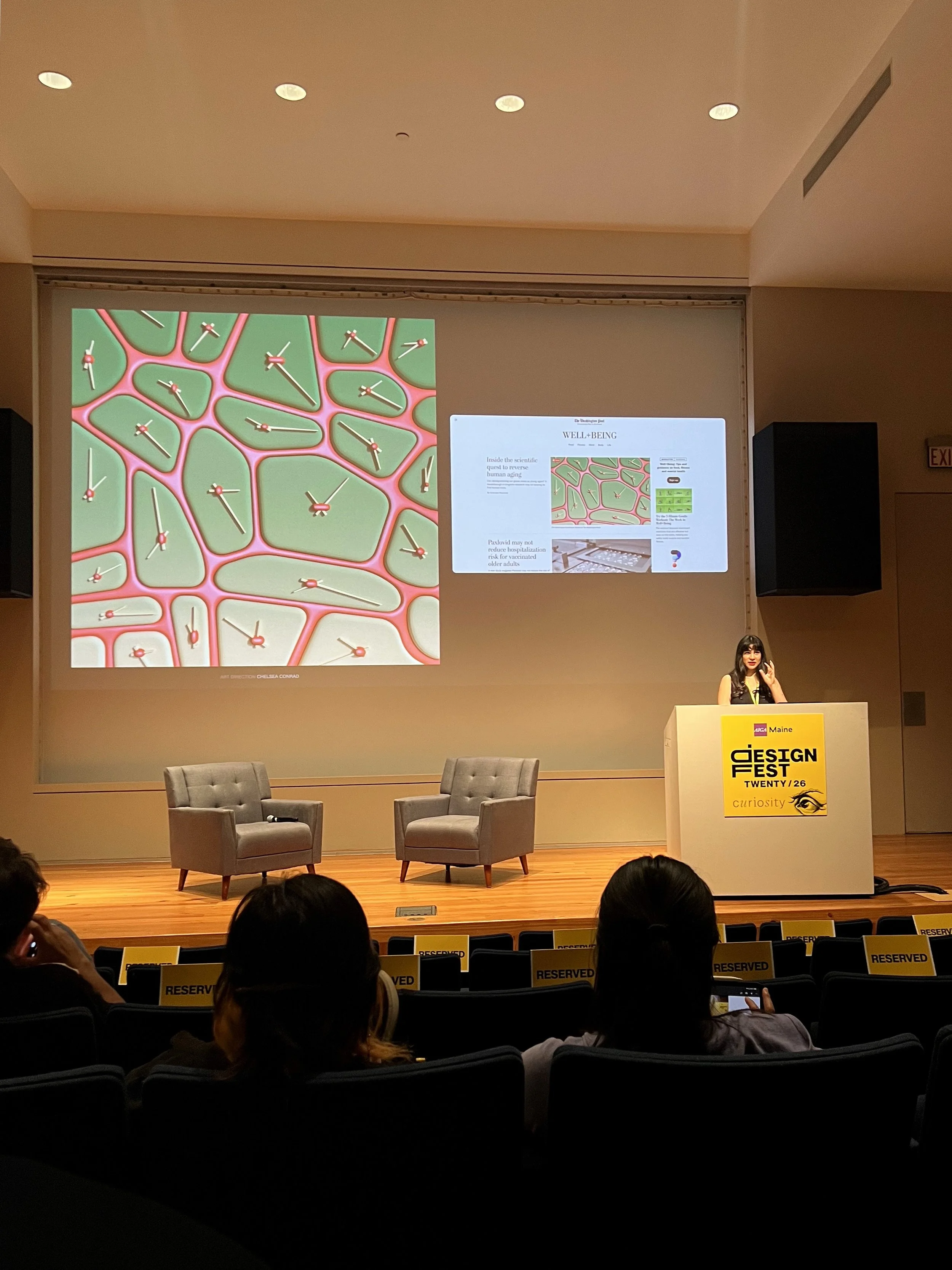 DesignFest at the @portlandmuseum last week! Huge thanks to @aigamaine for putting together such a fun day.

I loved seeing so many different approaches to creative work &mdash; always a good reminder that there&rsquo;s no single way to be a designer