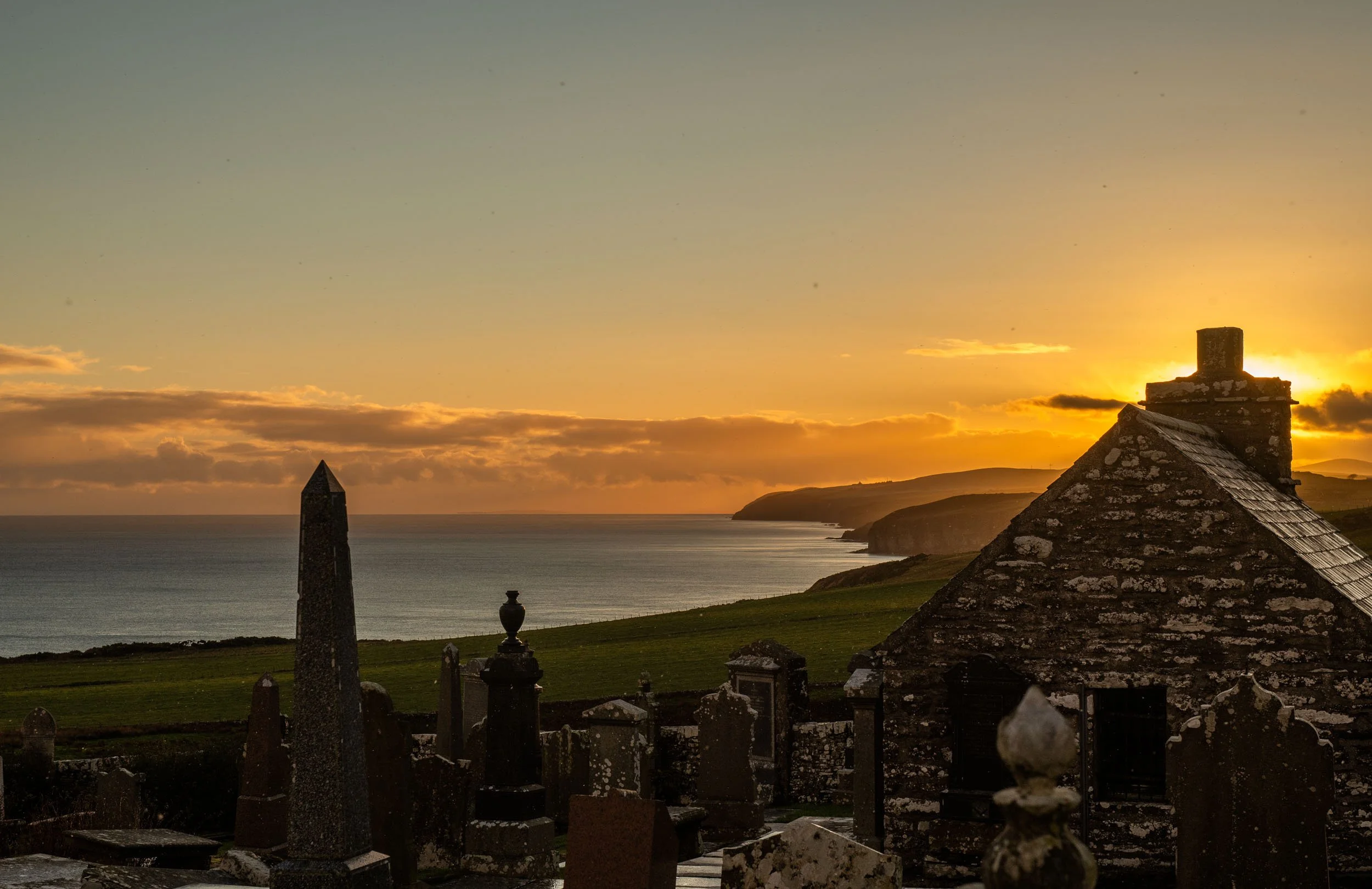 Winter at Latheron Old Church, Caithness