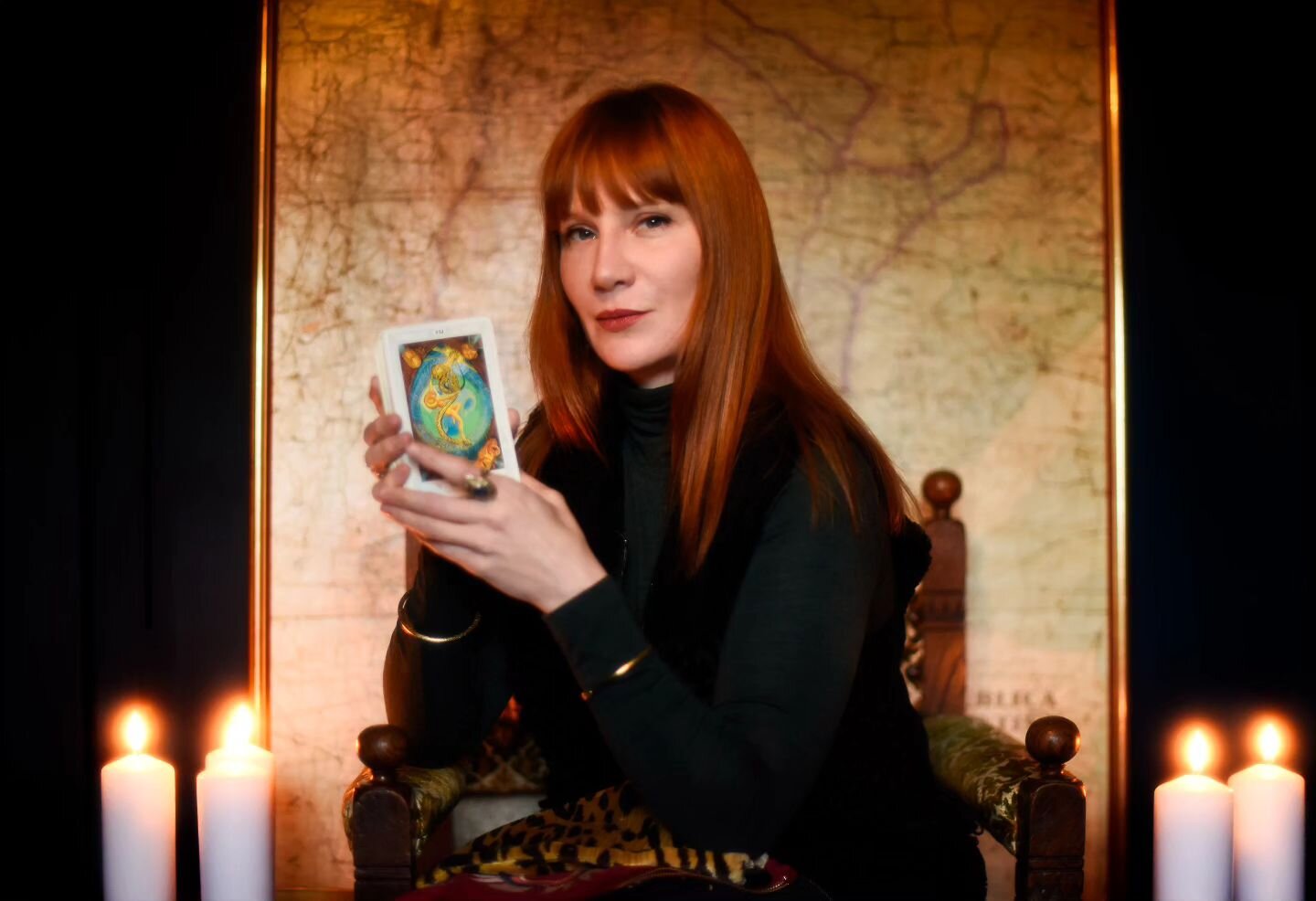 Portrait of astrologer/psychic @bilildizier A.K.A @powerofthewitch about to deliver a tarot reading.  From an atmospheric shoot in the Highlands which also includes images in the misty woods of Glencoe Lochan.  Looking forward to sharing more of thes