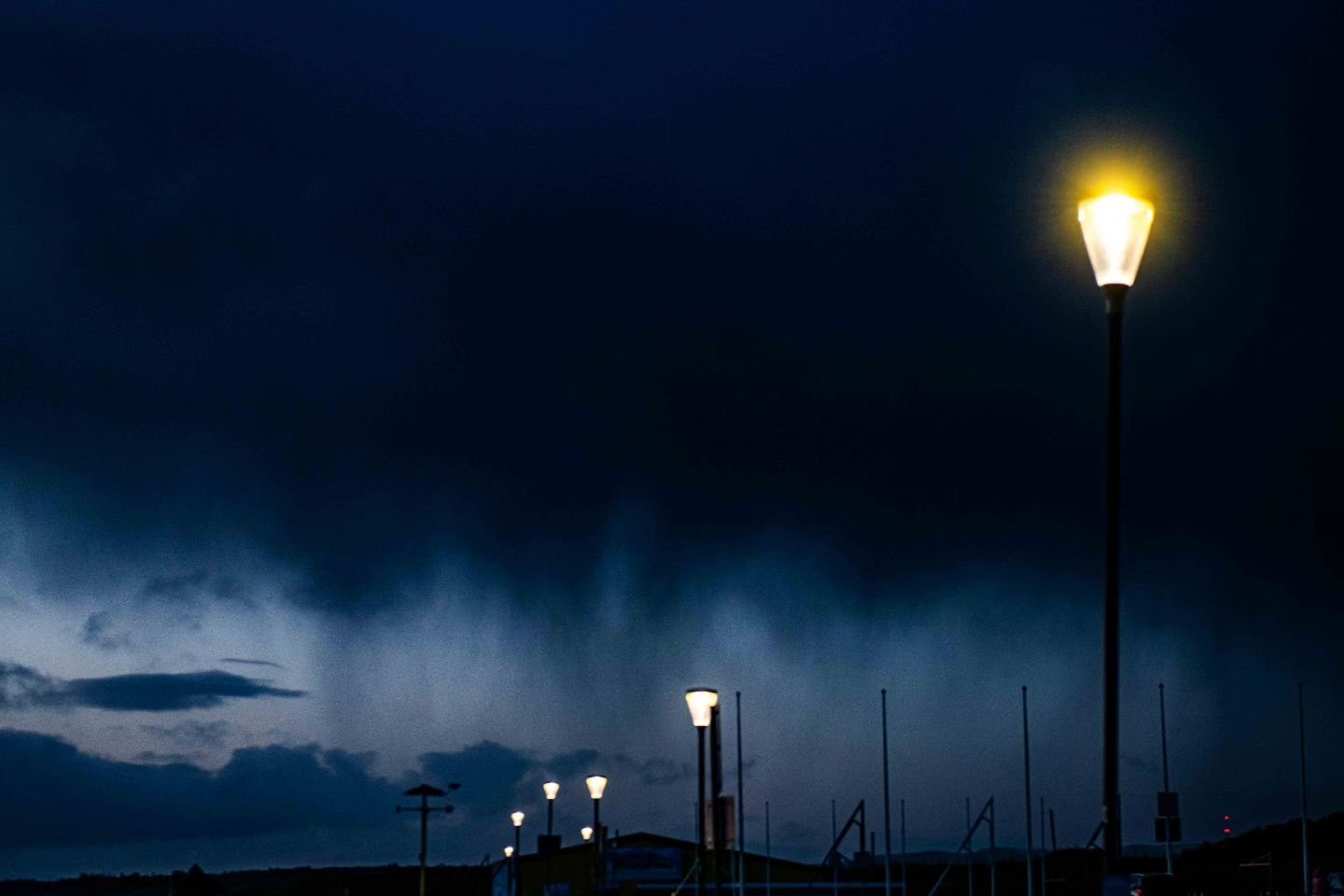 Incoming storm as dusk descends to darkness on Prestwick beach promenade.

#stormphotography #moodphotography #fineartphotography #dramaticsky #clouds #dusk #ayrshirecoast #artphotography