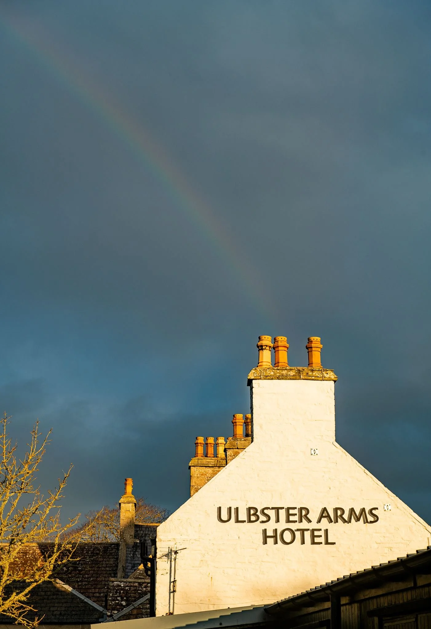 Ulbster Arms Hotel exterior photography in Caithness.