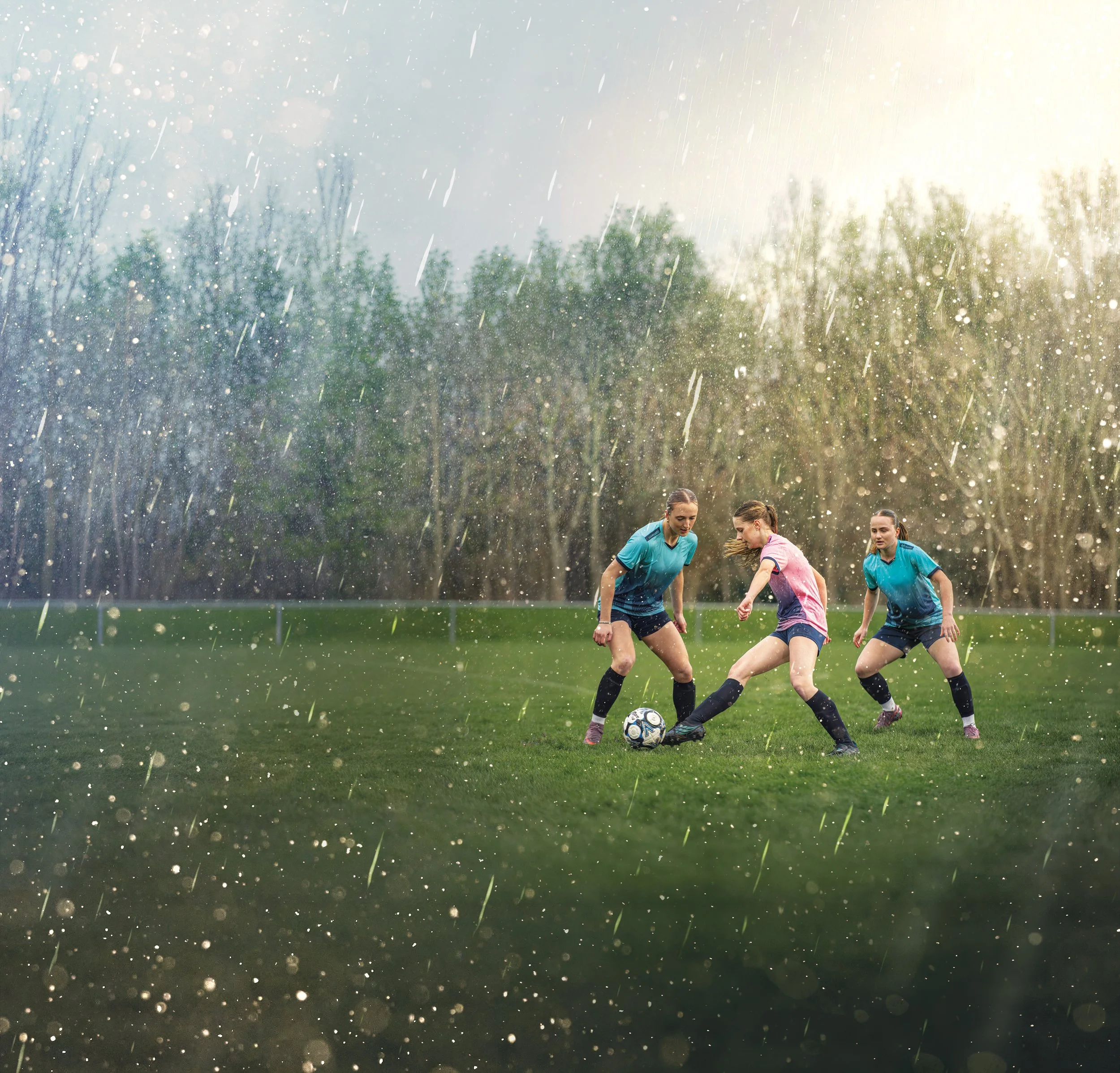 Scottish Water 'Nature Calls II' campaign photography in Edinburgh 