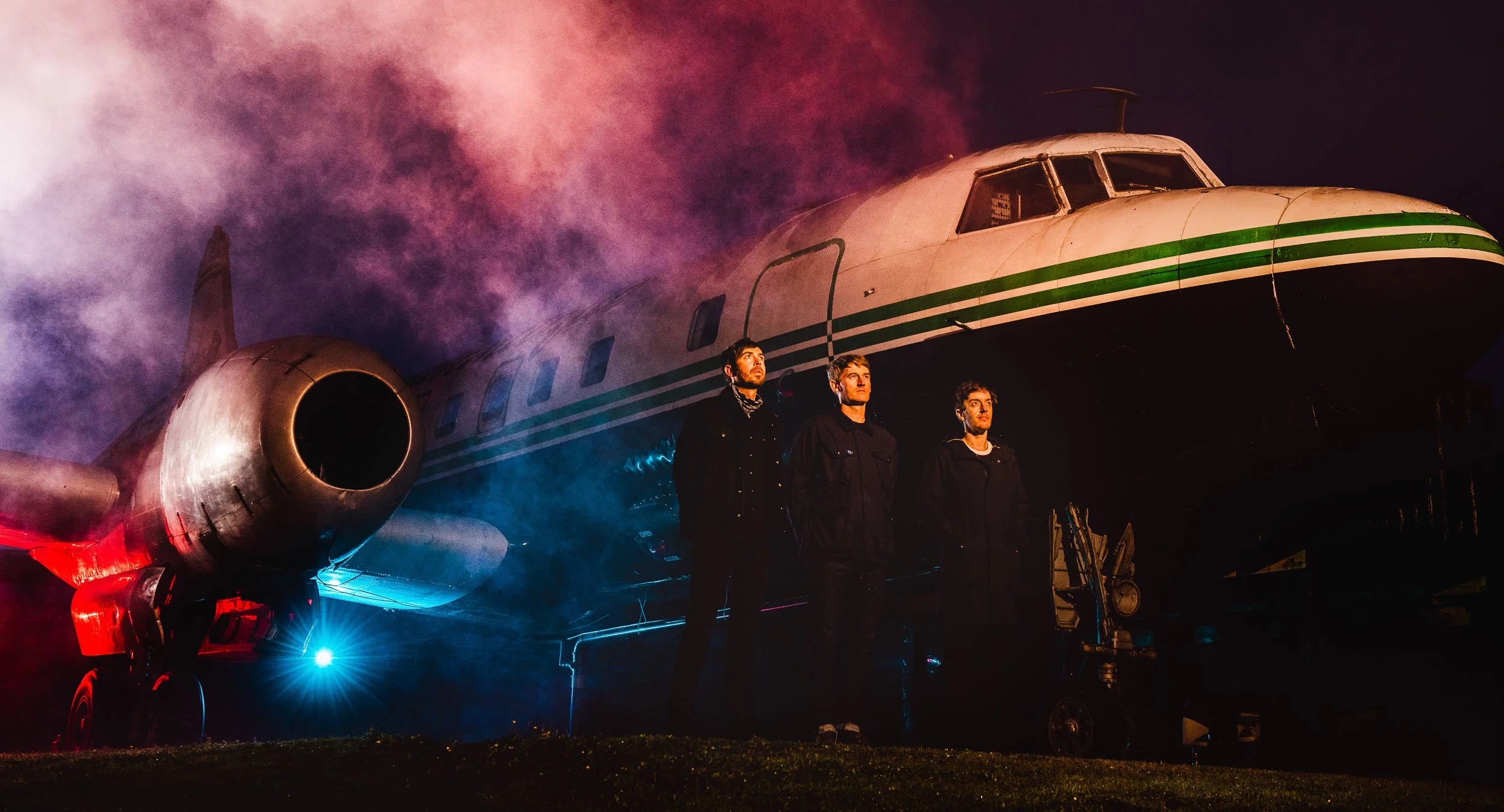 Glasgow synth band Tomorrow Syndicate promo photo shoot-2.jpg