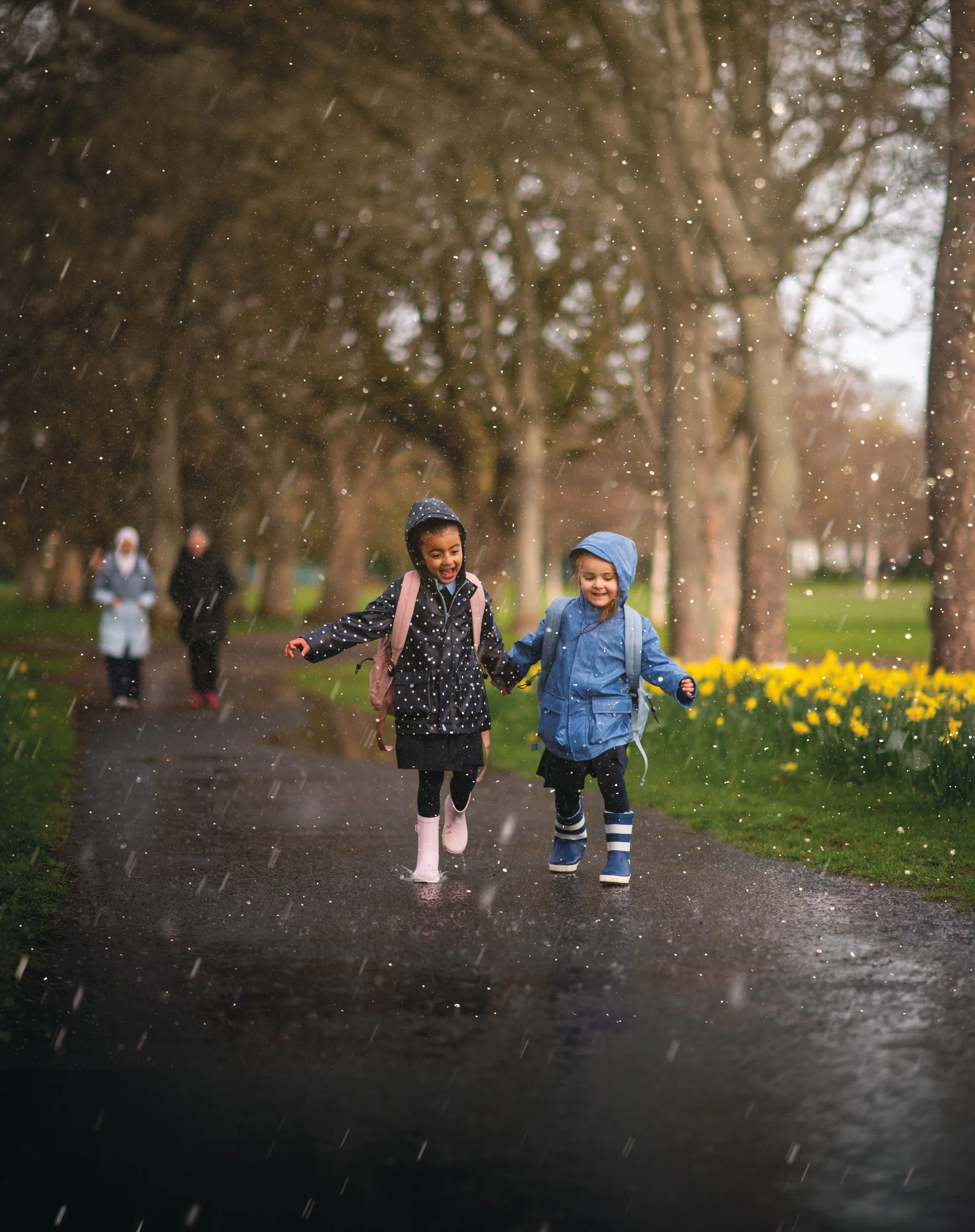 Commercial photography for Scottish Water 'Nature Calls II' campaign in Edinburgh  