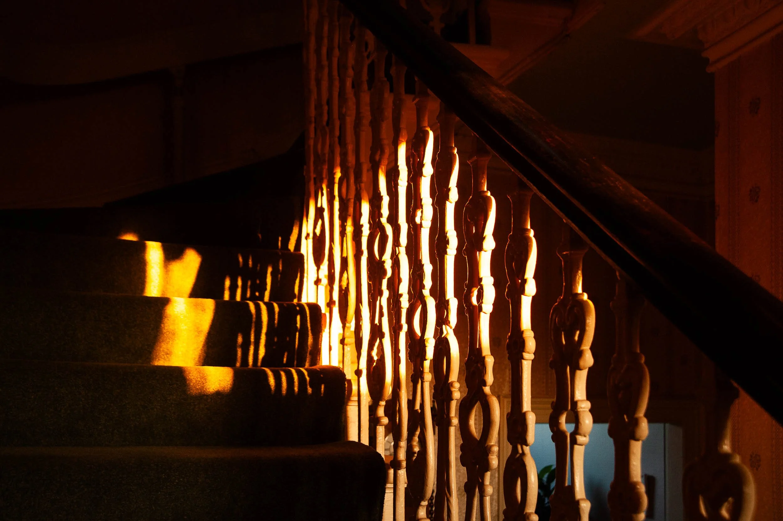 'Railings'.  Fine art photography in Scotland.