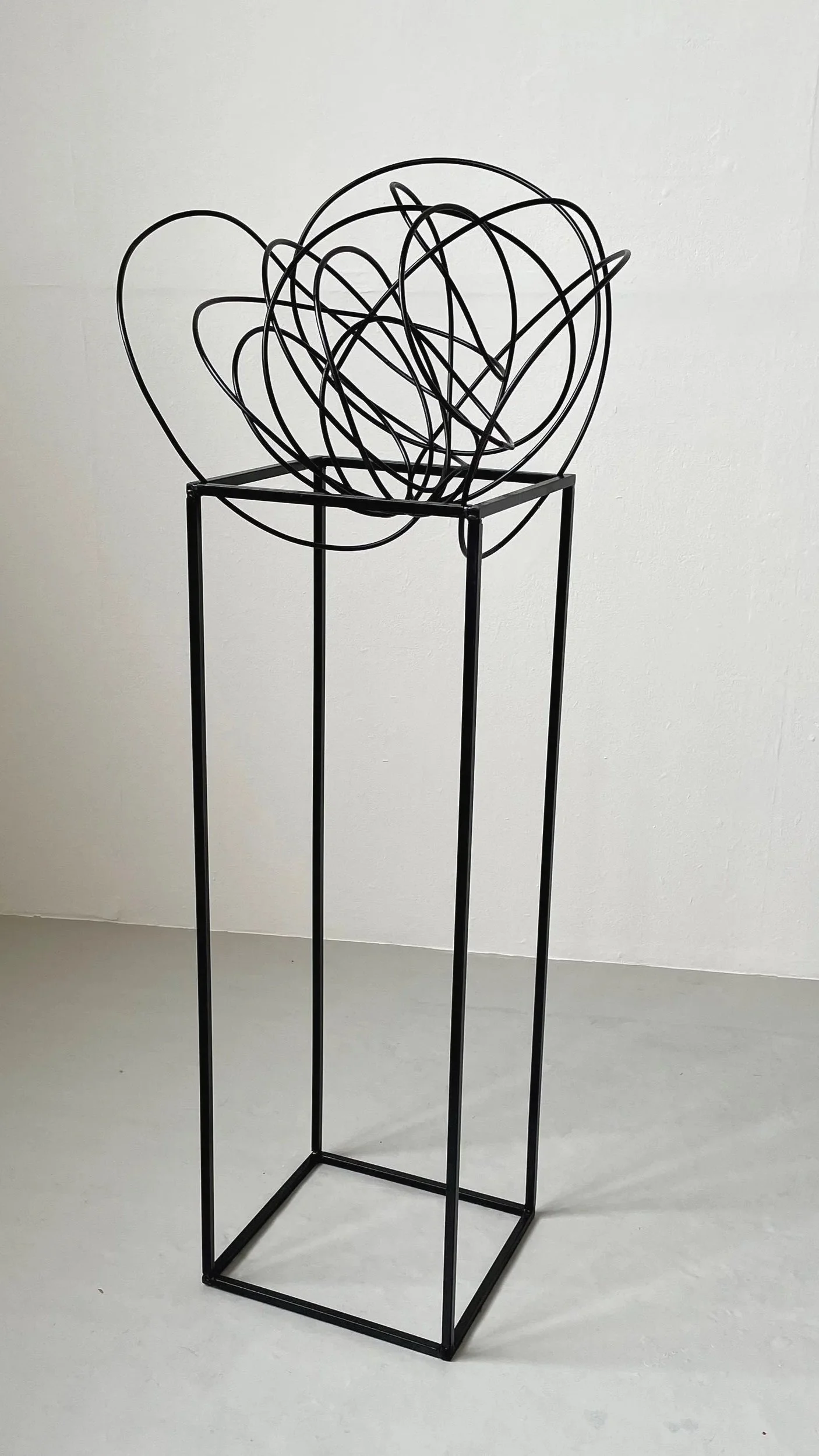 Doodle #1, welded steel, paint.