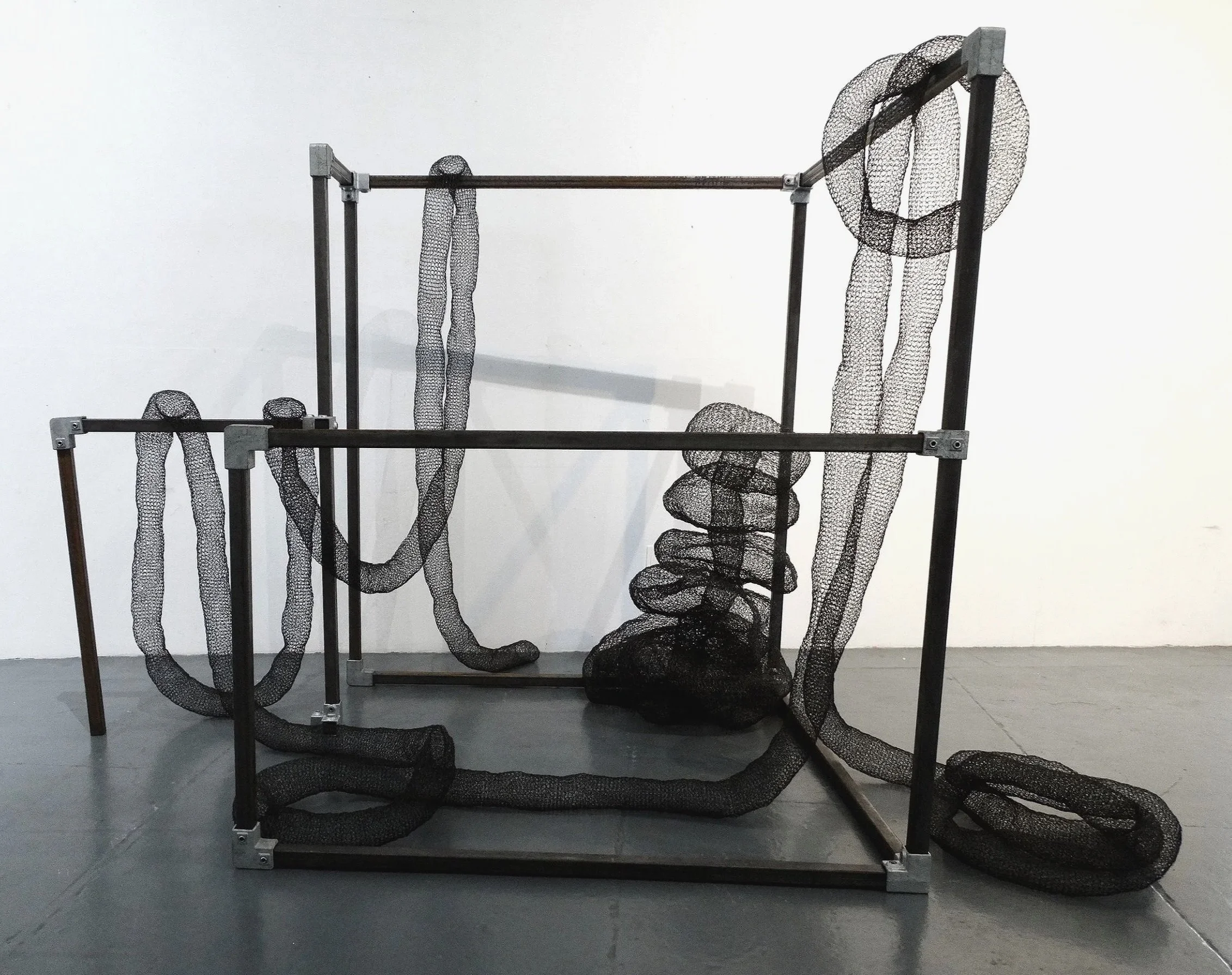 'Negative Space', mild steel