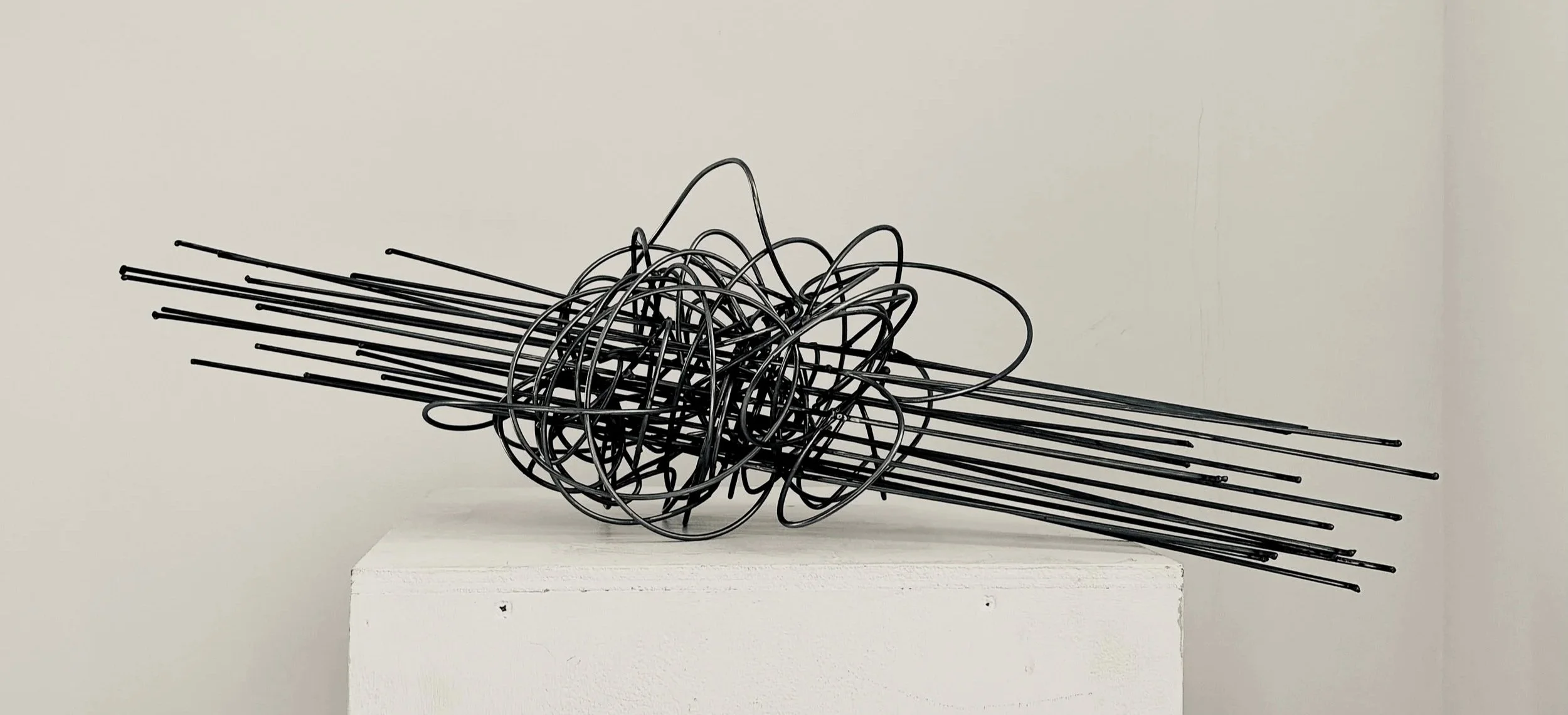 Unravelled, mild steel 