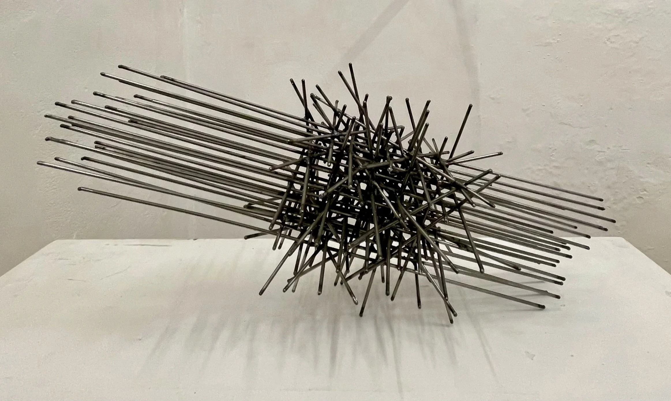 Weft and Warp, mild steel