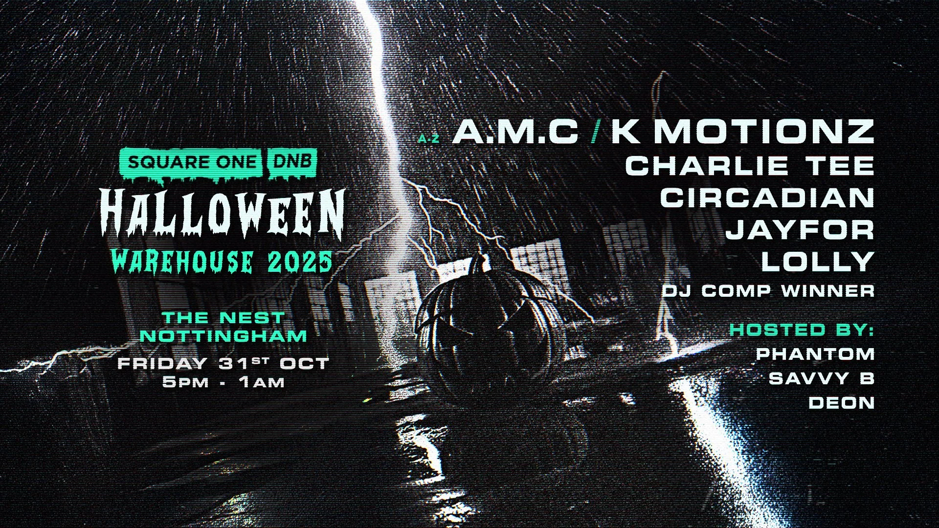 Nottingham Halloween Warehouse 2025