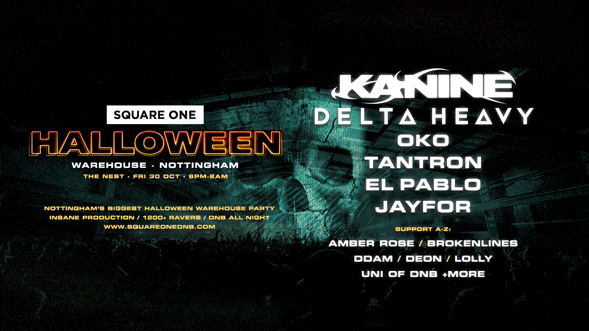 Nottingham - Halloween Warehouse 2026