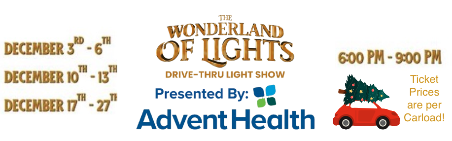 The Wonderland of Lights &mdash; Drive Through Light Show