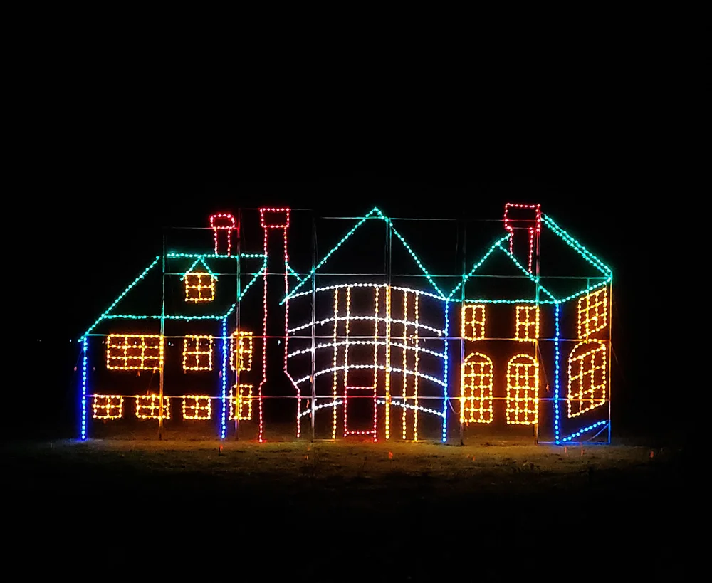 Auburndale Florida — The Wonderland of Lights — Drive Through Light Show