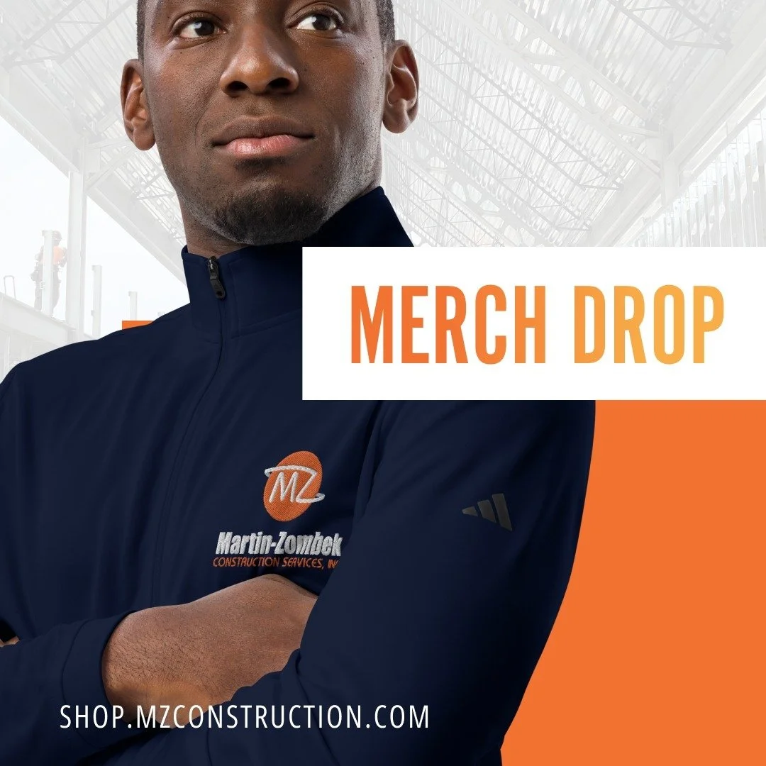 Check out our stylish new half-zip sweatshirts, now available in the MZ online shop. Shop now at mzconstruction.com/shop and elevate your look! 

#NewMerch #MZConstruction #HalfZipSweatshirts