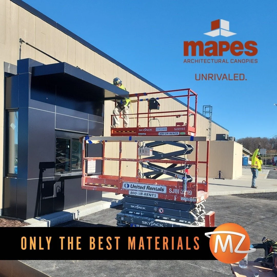 🌟 Highlighting Mapes Canopies! 🌟

At MZ Construction, we believe in using only the best materials for our clients, which is why we're proud to install @mapescanopies in all of the NYSTA rest area projects.

Mapes has been leading the industry for n