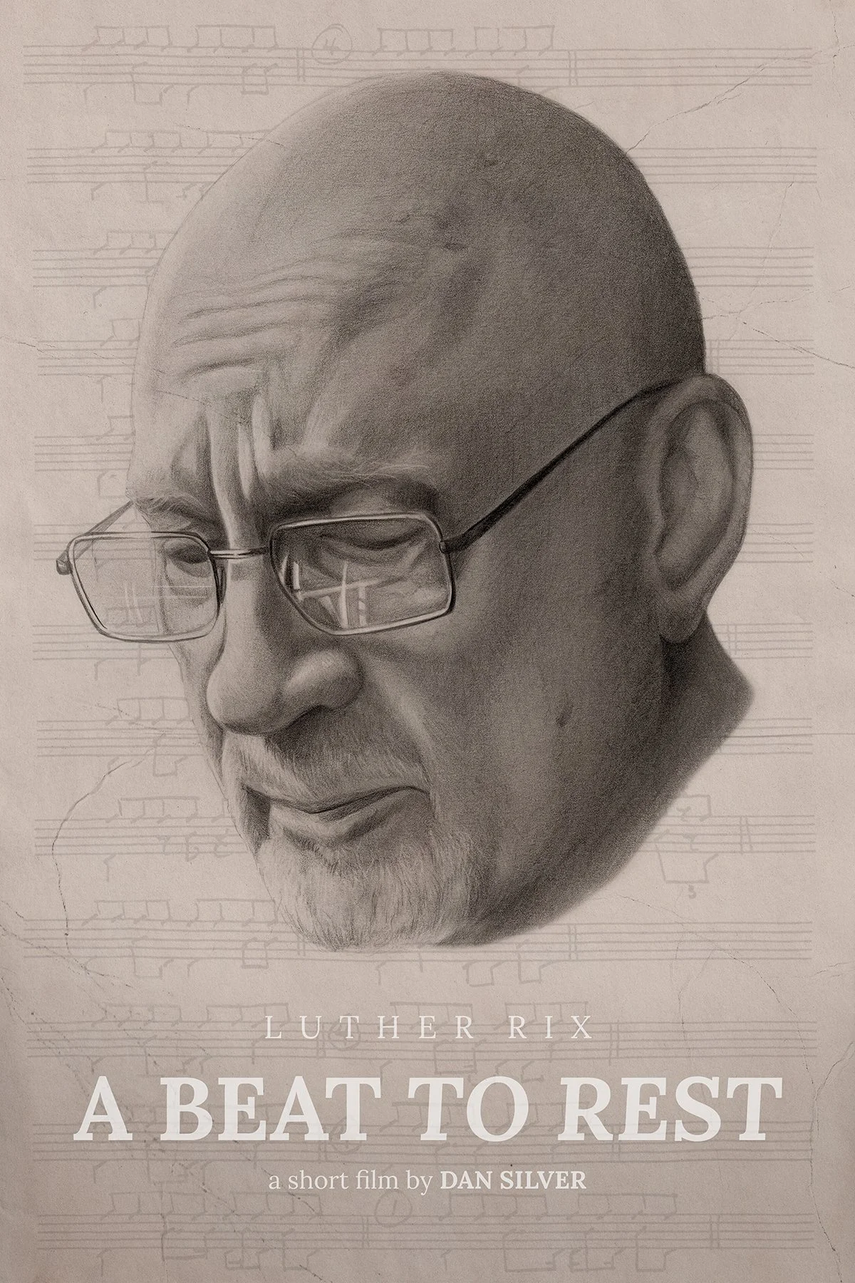 Illustrated poster for "A Beat to Rest" by Stephen Campanella.