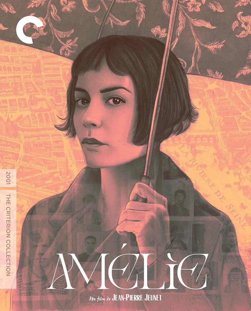 Illustrated cover for "Amelie" by Stephen Campanella