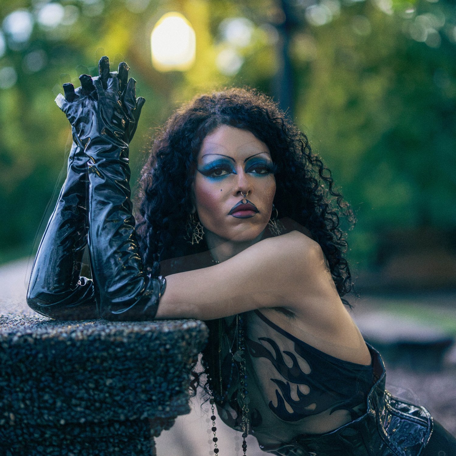 Auxiliary Winter 2025 Issue goth subculture magazine featuring Anastasia Du Noire of Cemetery Sex