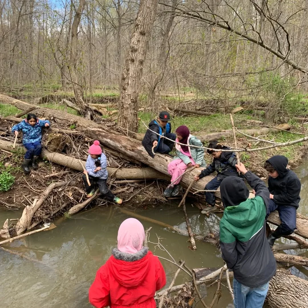 Scenes from this week's Earth Explorers. Dandelion pancakes, fishing, flowers, DIY ziplines, nature journaling, foraged tea, cool creatures, outdoor games, and so much more. Time in nature provides the purest childhood, surrounded by the awe-inspirin