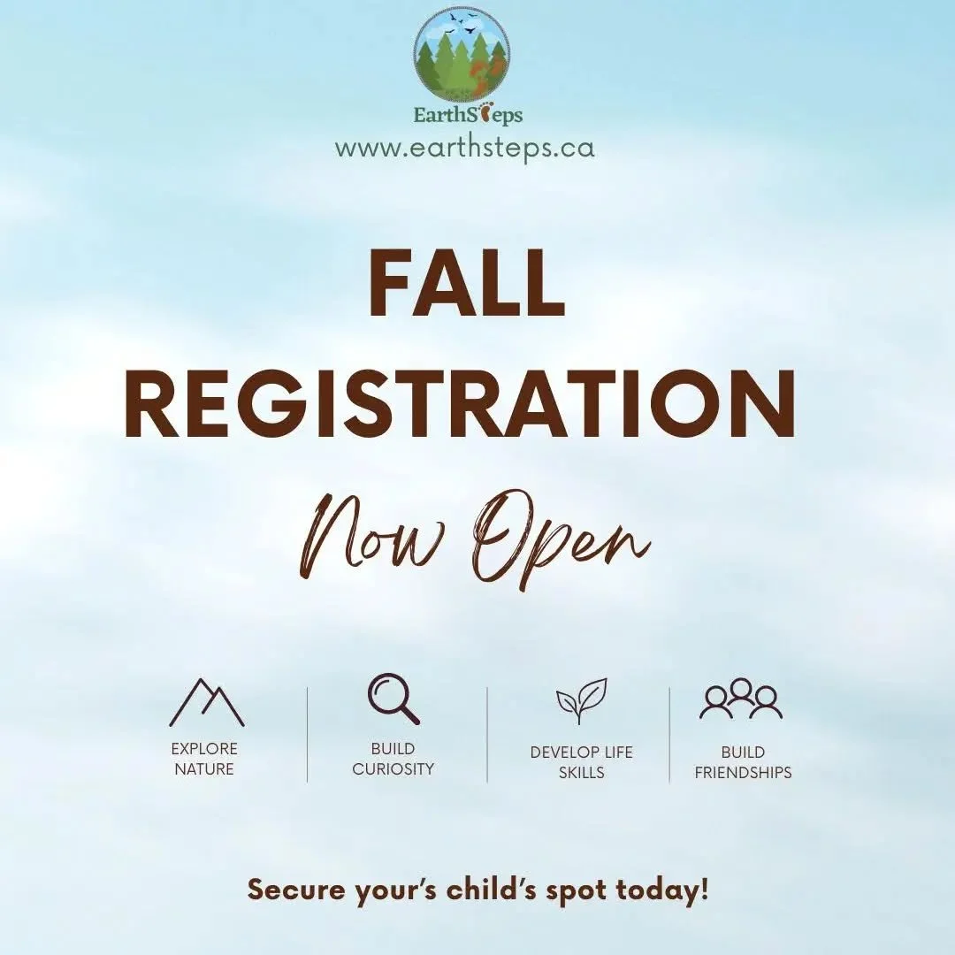 Registration is now open for our fall Earth Explorers program and Cubs Parent and Tot program on Mondays and Thursdays. Get your kids outside learning.skills, developing resilience, building friendships and remembering Allah in nature!

More info at 