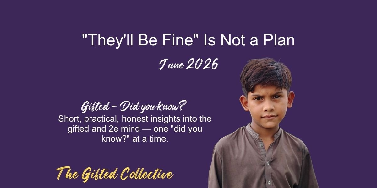 "They'll Be Fine" Is Not a Plan