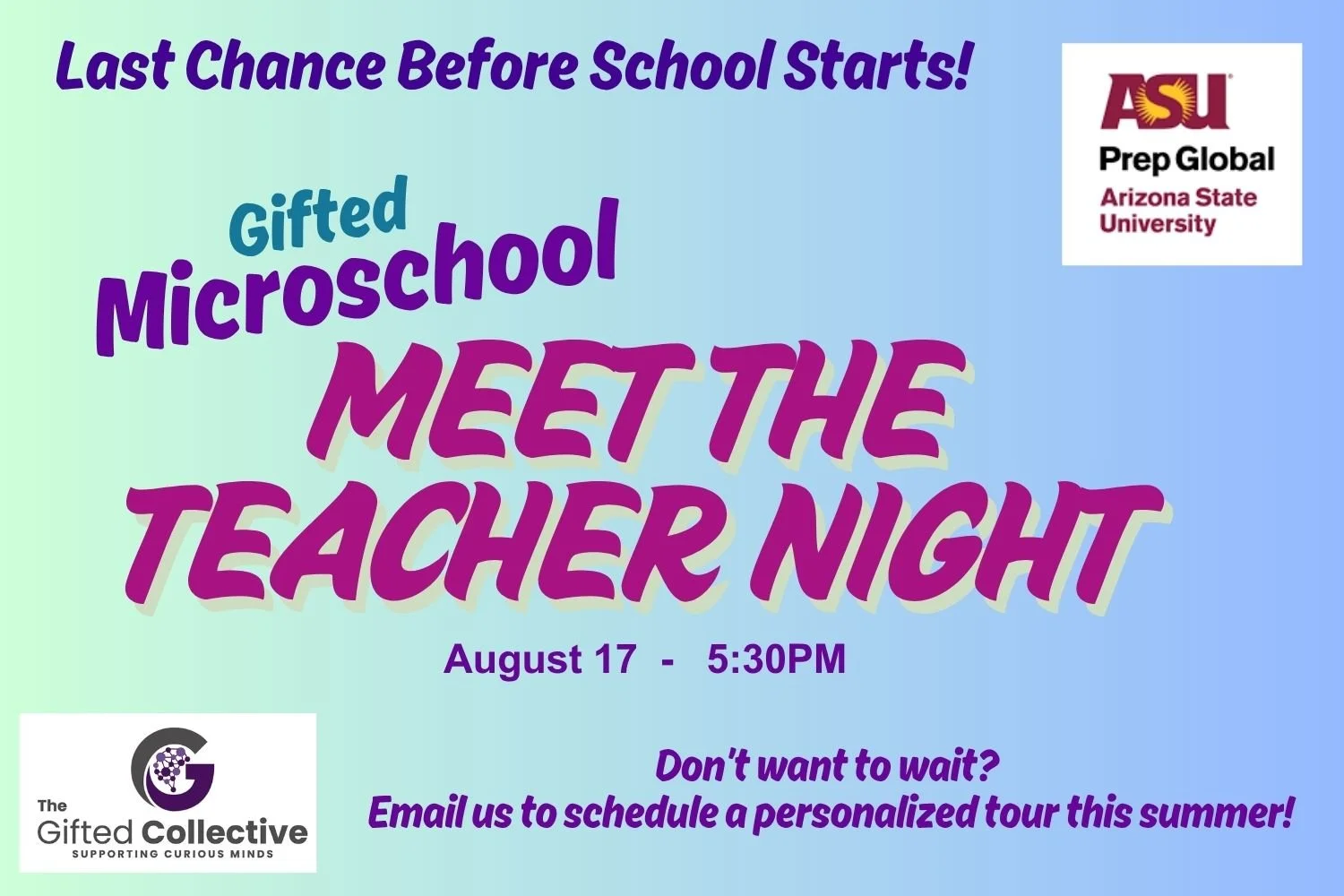 Meet The Teacher Night & Open House
