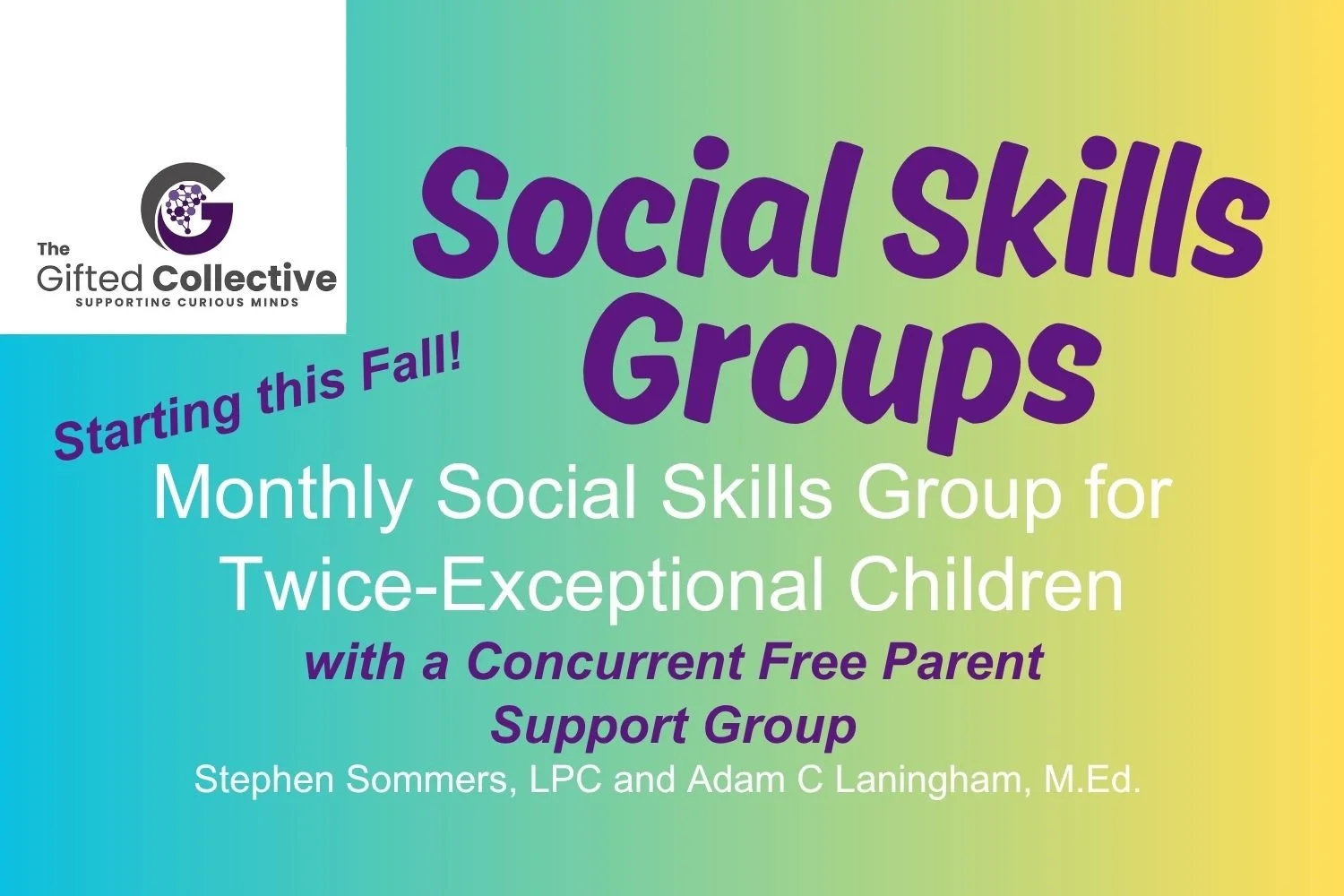 Social Skills Group with Parent Group