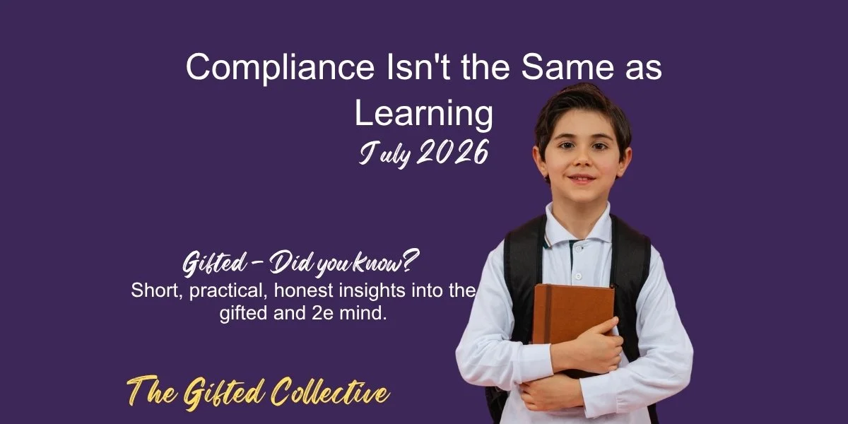 Compliance Isn't the Same as Learning