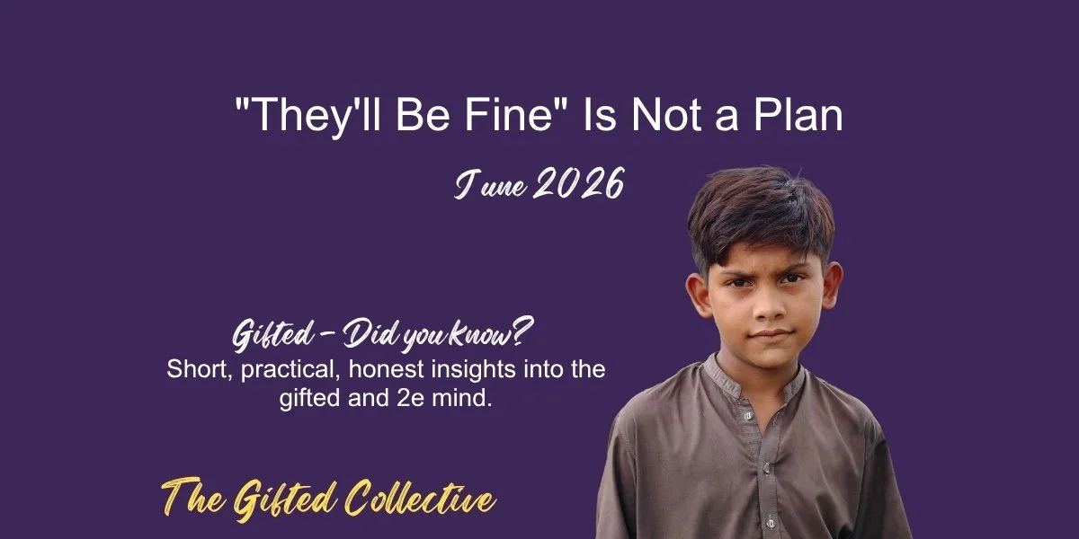 "They'll Be Fine" Is Not a Plan