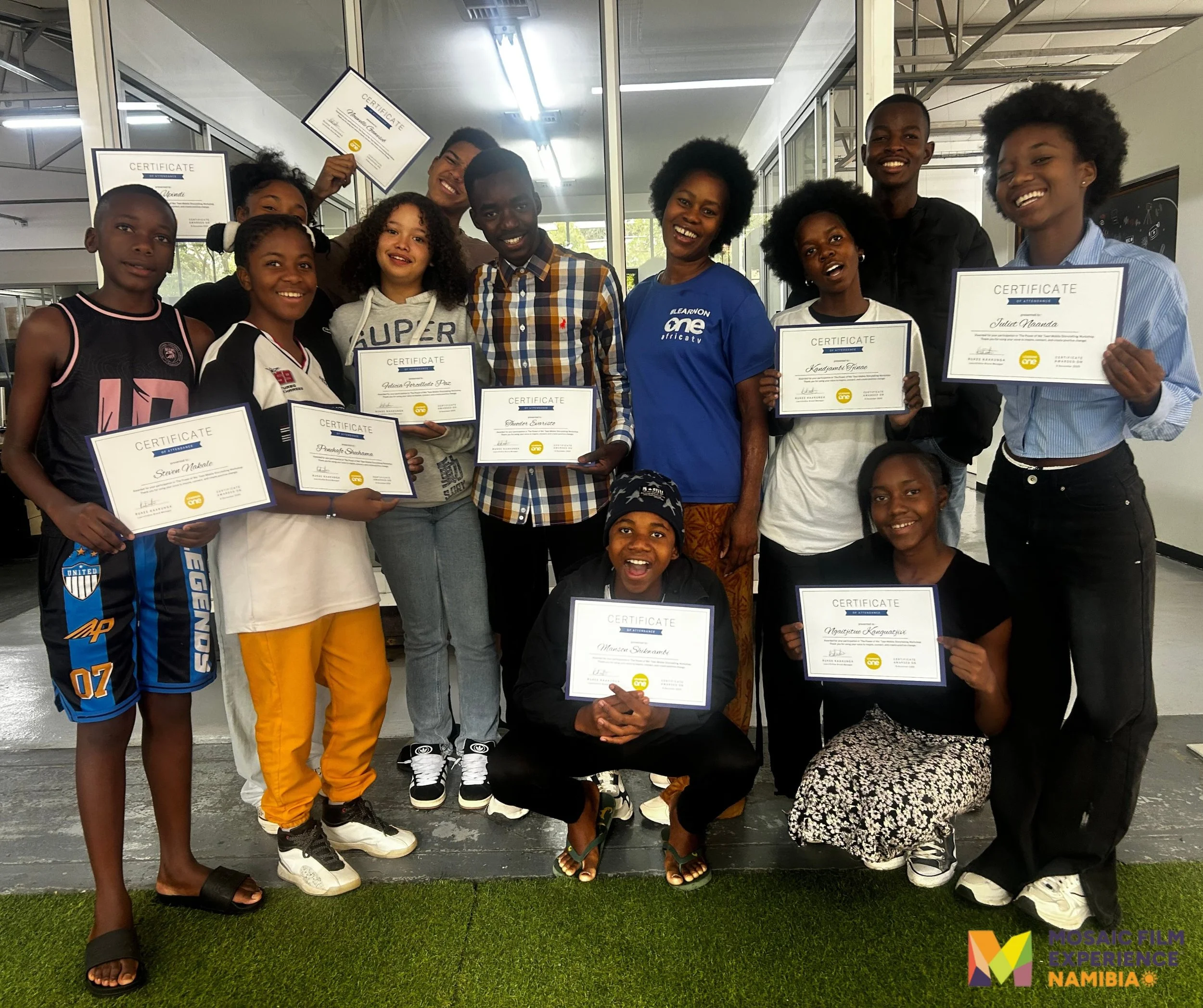 Namibian Teens Explore Storytelling, Careers in Global Mobile Filmmaking Workshop