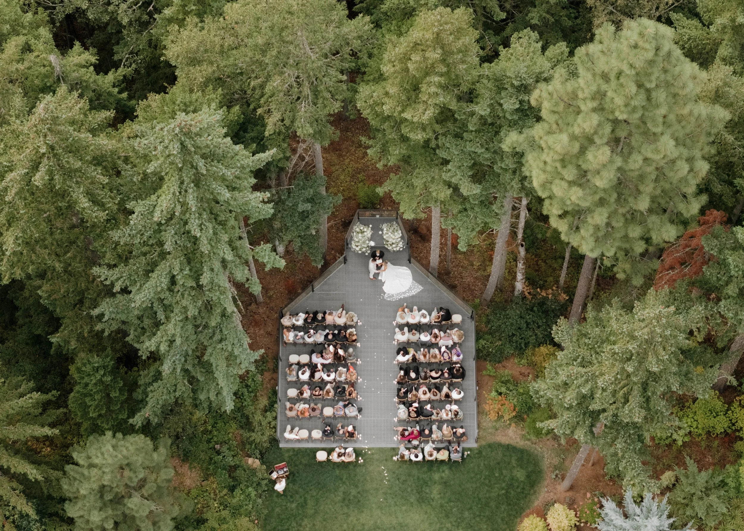 Rocky Hill Weddings & Events, a forest wedding venue in White Salmon, WA