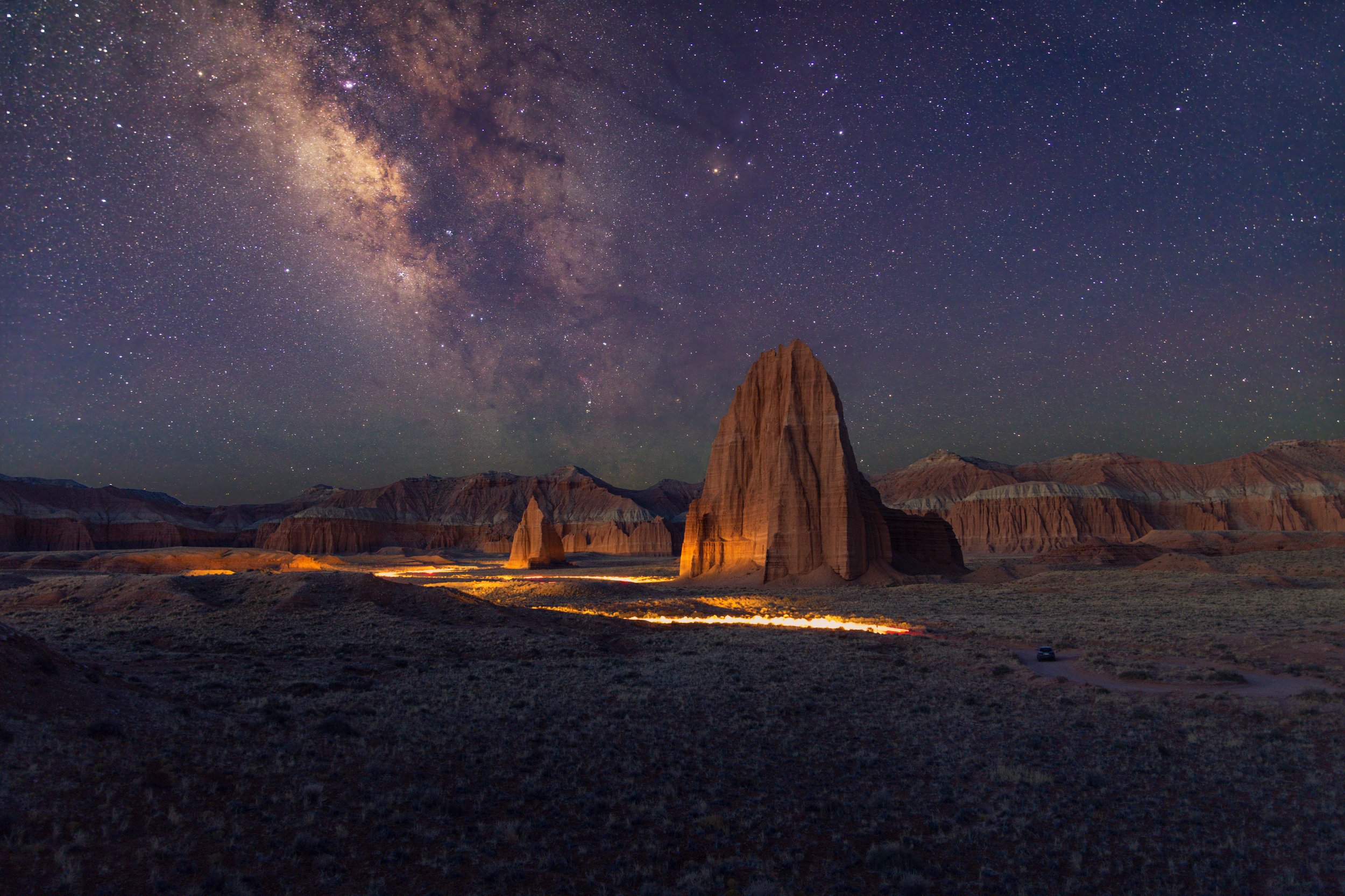 "Temples of the Sun, Moon, and the Stars" - Capitol Reef