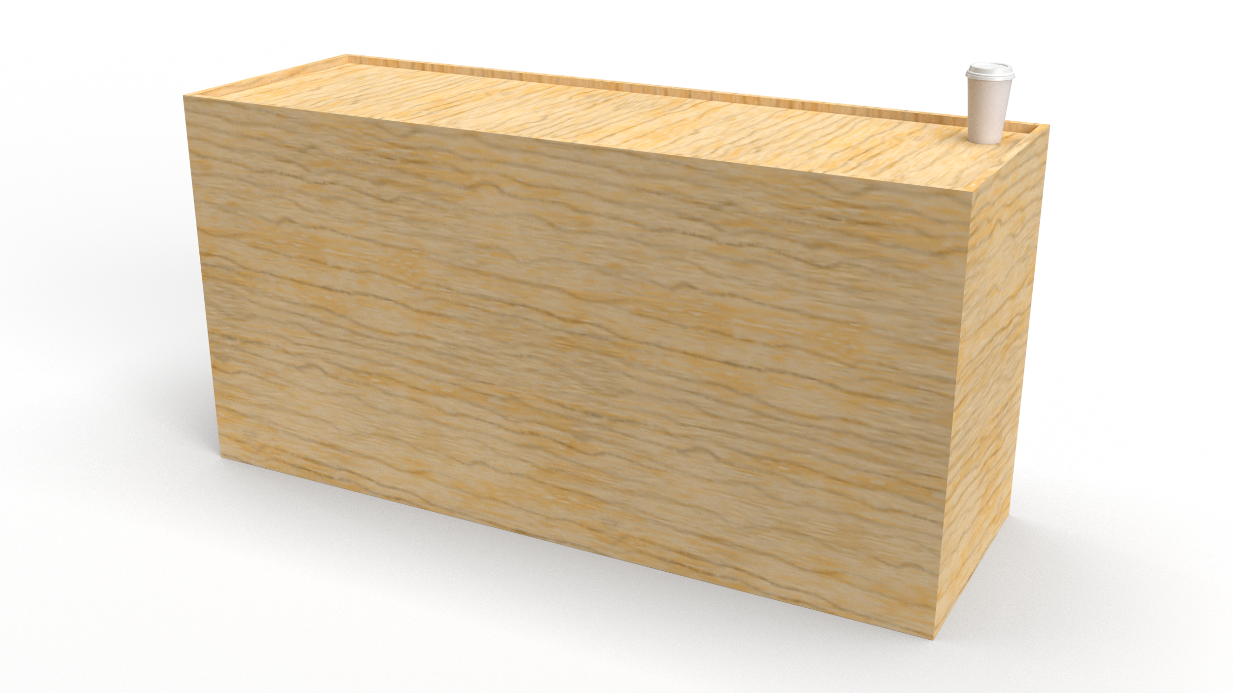 Wide Display Pedestal