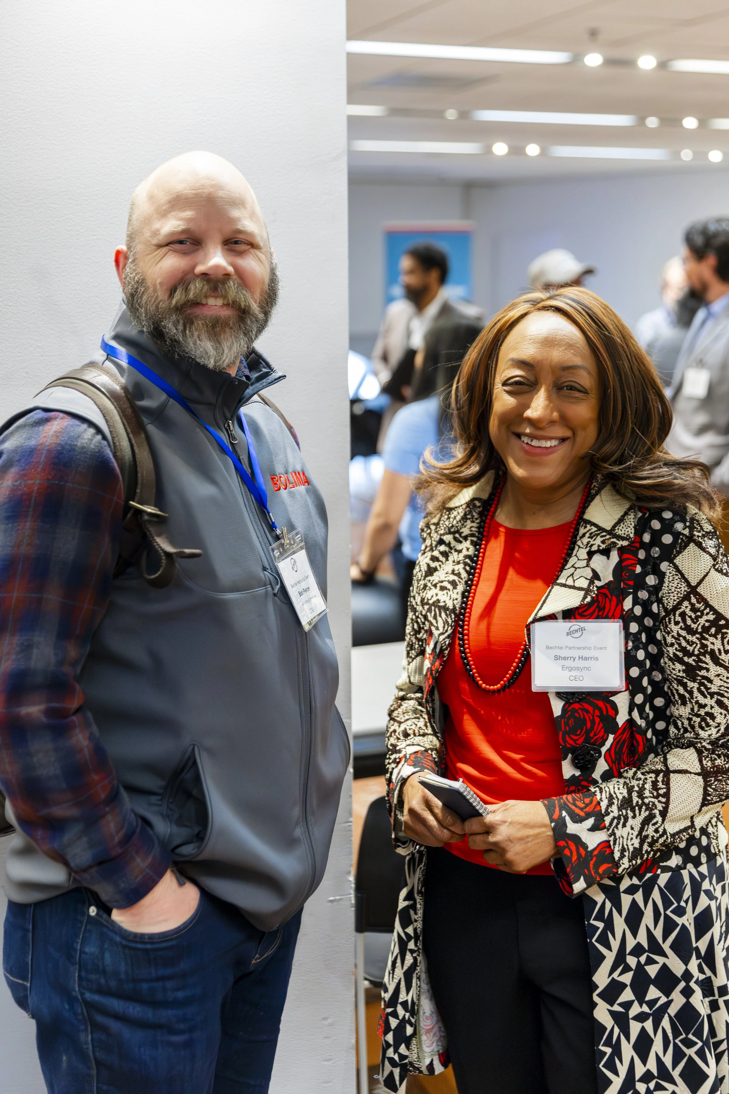 We meet happy businesses