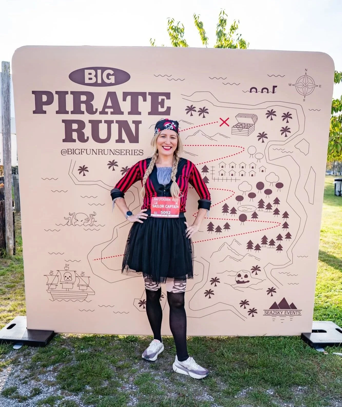 Pictures of Pirates at Garry Point – Big Pirate Run Show &amp; Tell