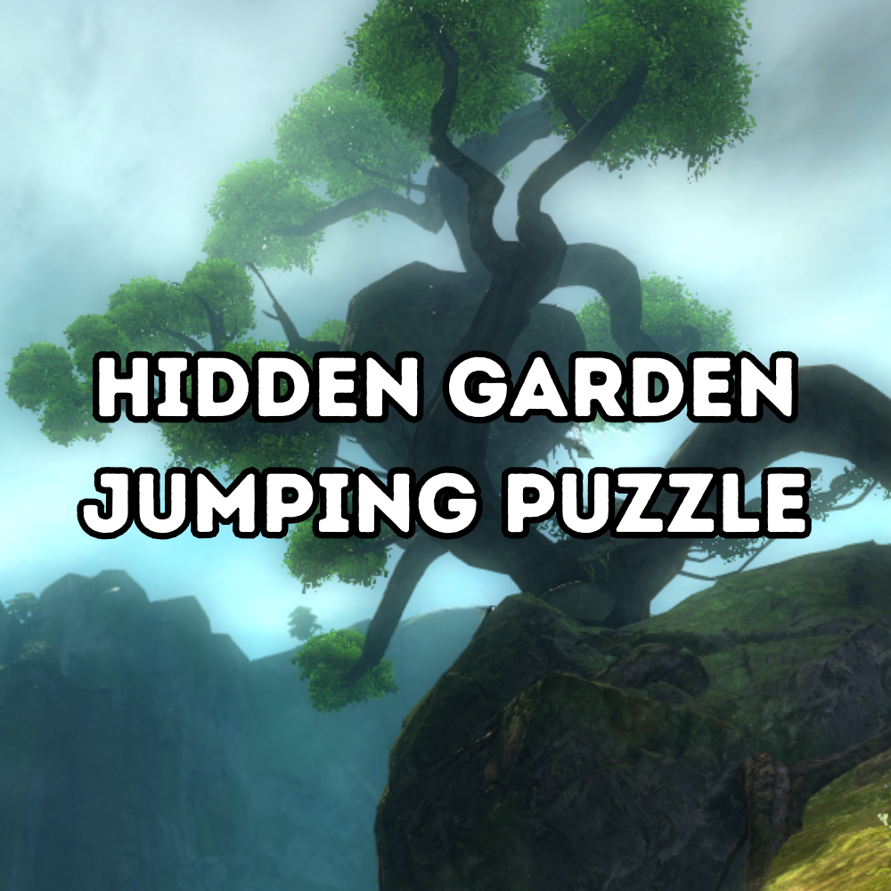 Hidden Garden Jumping Puzzle