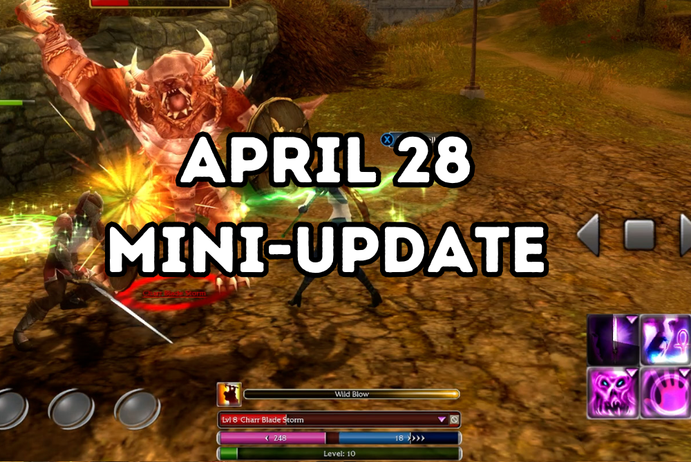 April 28 Mini-Update